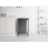 Dotykový odpadkový kôš BO 2 x 30 l, matná oceľ, Brabantia