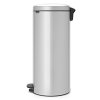 Treteimer NEWICON 30 l, metallic/grau, Brabantia