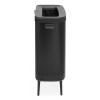 Kôš na bielizeň BO 2 x 45 l, čierna, Brabantia