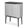 Dotykový odpadkový kôš BO 36 l, matná oceľ, Brabantia
