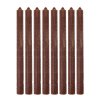 Stabkerze, 8er-Set, Cognac, House Doctor