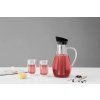 Eisteekaraffe INFUSION 1,4 l, mit Sieb, schwarz, Viva Scandinavia