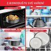 Kochtopfset INGENIO DAILY CHEF ON L7619202, set à 8 st, Tefal