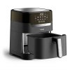 Heißluftfritteuse EASY FRY & GRILL DIGIT EY505815, schwarz, Tefal