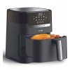 Heißluftfritteuse EASY FRY & GRILL DIGIT EY505815, schwarz, Tefal