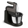Handmixer mit Rührschüssel POWERMIX SILENCE HT654E38 Silber, Tefal