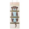 Kinder Wandaufbewahrung OTTER 94 cm, 4 Fächer, Beige, 3 Sprouts
