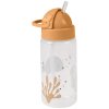 Kinderflasche mit Trinkhalm SEA FRIENDS 350 ml, orange, 3 Sprouts