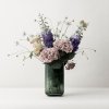 Vase 20 cm, grün, Lyngby