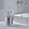 Zahnputzbecher EASYSTORE 70530, silber, Joseph Joseph