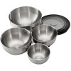 Küchenschüsseln-Set NEST PREP&STORE 95025, 4 Stück, mit Deckel, Edelstahl, Joseph Joseph