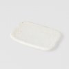 Sushi- und Sashimi-Teller SHELL WHITE WEAK, 16 x 11 cm, MIJ