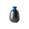 Sake Flasche, 300 ml, schwarz-blau, MIJ