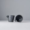 Sake Becher CRAFT 100 ml, schwarz, MIJ