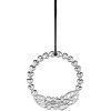 Weihnachtsbaumschmuck FLOWER GARLAND Rosendahl 7 cm silber