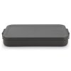 Lunchbox MAKE & TAKE flach, dunkelgrau, Brabantia