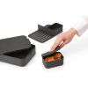 Desiatový box MAKE & TAKE BENTO 2 l, tmavosivá, Brabantia