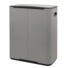 Pedal Mülleimer Bo Brabantia mineralgrau 2 x 30 l