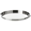 Serviertablett ARNE JACOBSEN 33,5 cm, Silber, Stelton