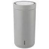 Isolierbecher TO GO CLICK 200 ml, matt hellgrau, Stelton