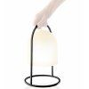 Solárny lampáš 30 cm, čierna, Eva Solo
