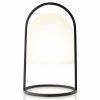 Solárny lampáš 30 cm, čierna, Eva Solo