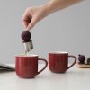 Teetasse, MINIMA EVA, 2er-Set, 350 ml, rot, Viva Scandinavia