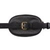 Bauchtasche TOILETPAPER EYE & MOUTH 19 x 12 cm, schwarz, Seletti