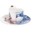 Kaffeetasse mit Untertasse HYBRID EUFEMIA, Seletti