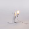 Tischlampe MOUSE STANDING 14,5 cm, USB-Anschluss, weiß, Seletti