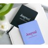 Pocket Notizbuch JOURNAL, 128 Seiten, blau, Printworks