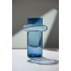 Vase TUBE 30 cm, dunkelblau, Glas, Lyngby Glas