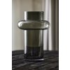 Vase TUBE 40 cm, Rauchglas, Lyngby Glas