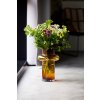 Vase TUBE 40 cm, Bernstein, Glas, Lyngby Glas