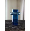 Vase TUBE 25 cm, dunkelblau, Glas, Lyngby Glas