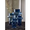 Vase TUBE 25 cm, dunkelblau, Glas, Lyngby Glas