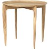 Beistelltisch TRAY 45 cm, braun, Holz, Fritz Hansen
