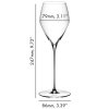 Champagnerglas VELOCE, 2er-Set, 327 ml, Riedel