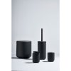 WC Bürstengarnitur UME 39 cm, schwarz, Keramik, Zone Dänemark