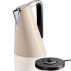 Wasserkocher VERA EASY 1,7 l, Creme, Edelstahl, Bugatti