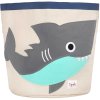 Kinder Aufbewahrungsbox SHARK 43 cm, beige, 3 Sprouts