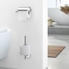 Toilettenpapierhalter SCALA 17 cm, poliert, Edelstahl, Zack