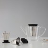 Teesieb INFUSION 9 cm, schwarz, Edelstahl, Viva Scandinavia