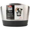 Besteck Abtropfgestell GOOD GRIPS 21 cm, grau, rostfreier Stahl, OXO