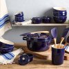 Ramekin 9 cm, 2er-Set, blau, Keramik, Staub