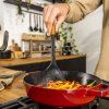 Kuchenwender Wok 31 cm, braun, silikon, Staub