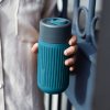 Reisebecher To Go Becher 340 ml, Marine, Glas, Black+Blum
