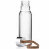 Fľaša na vodu 500 ml, mocca pásik, plast, Eva Solo
