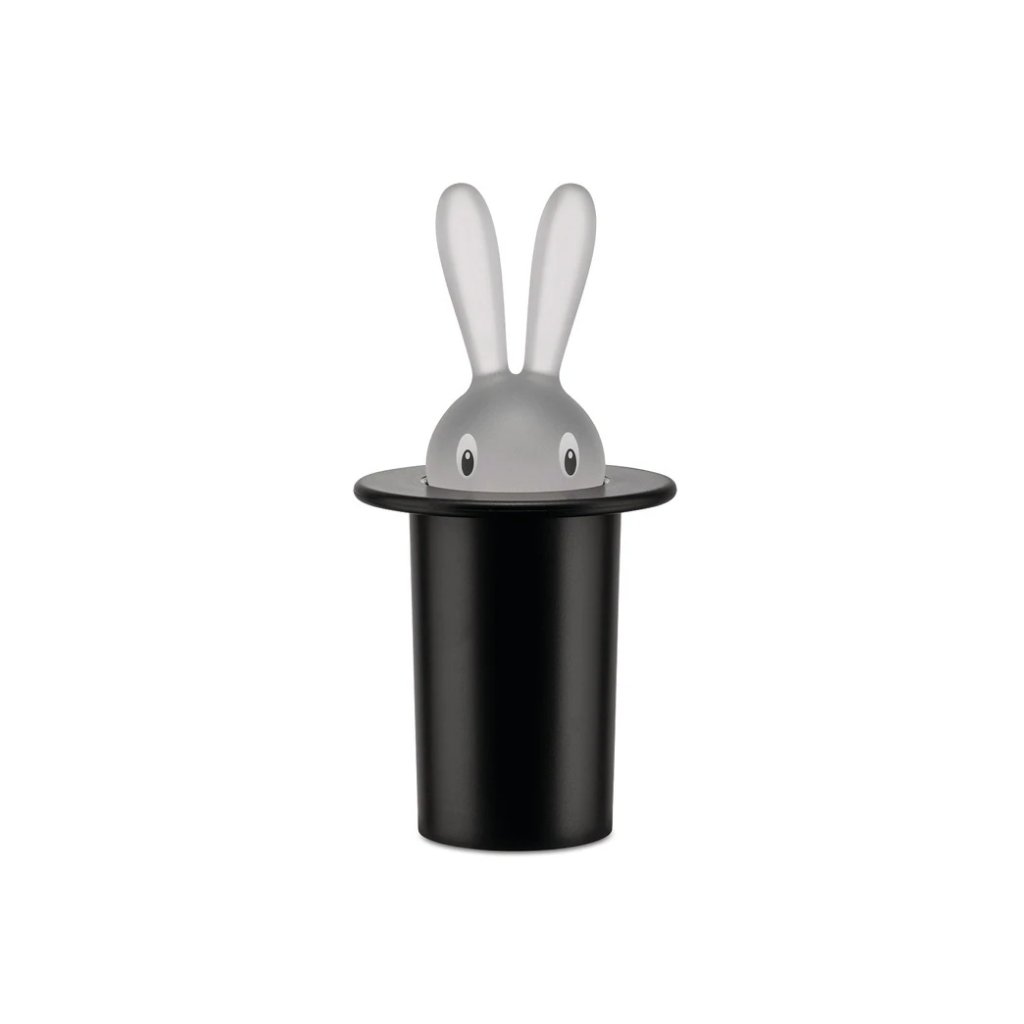 Hambaorgi hoidja MAGIC BUNNY, must, Alessi