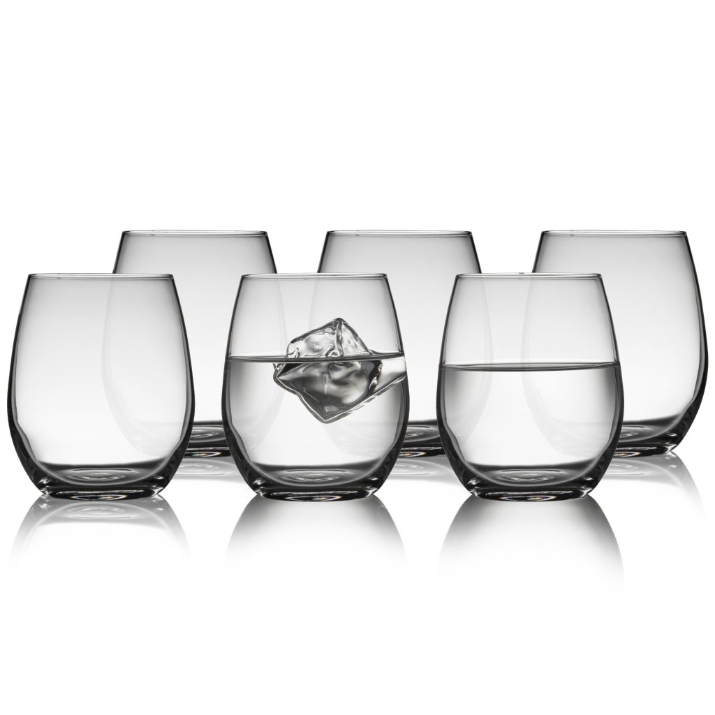 Klaas JUVEL, 6 tk komplektis, 390 ml, Lyngby Glas